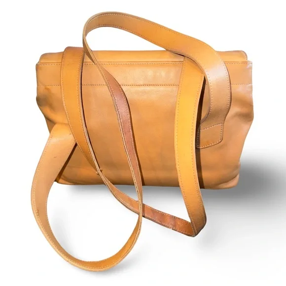 Coach Vintage Riverside Bag Made in USA British Tan No 0161-222 - Picture 5 of 11